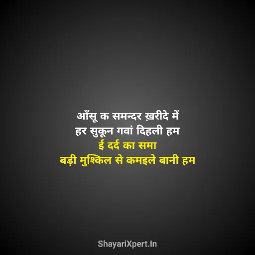 Bhojpuri Shayari Hindi Me - भोजपुरी शायरी 2
