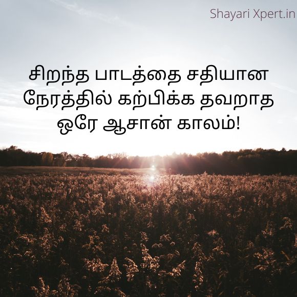 One Line Positive Tamil Quotes